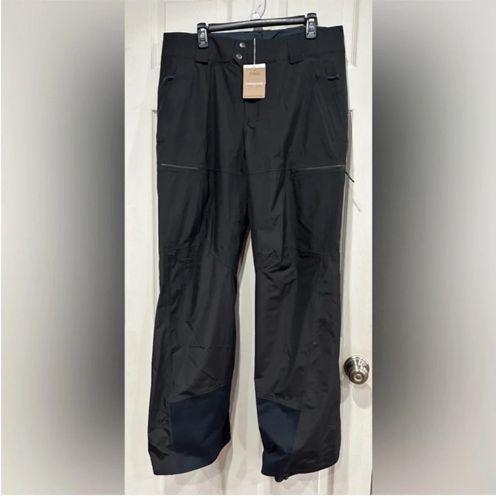 Patagonia Men's XXL Insulated Powder Town Snow Ski Snowboard Pants Black NWT